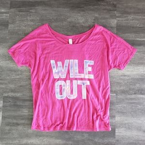 Pink Wile Out Ladies ST Short Sleeve